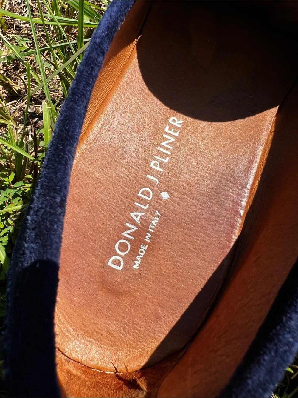 Donald J. Pliner clean lightly